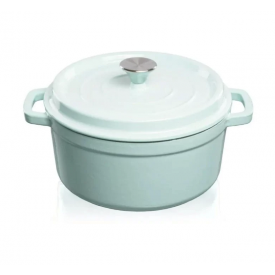 Błękitny garnek Grand Feu, 4,7 l